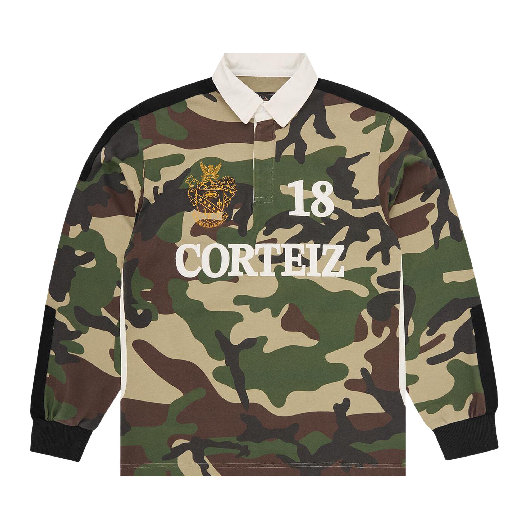 Buy Corteiz Panelled Rugby 'Woodland Camo' - CRTZ0333 149 | GOAT