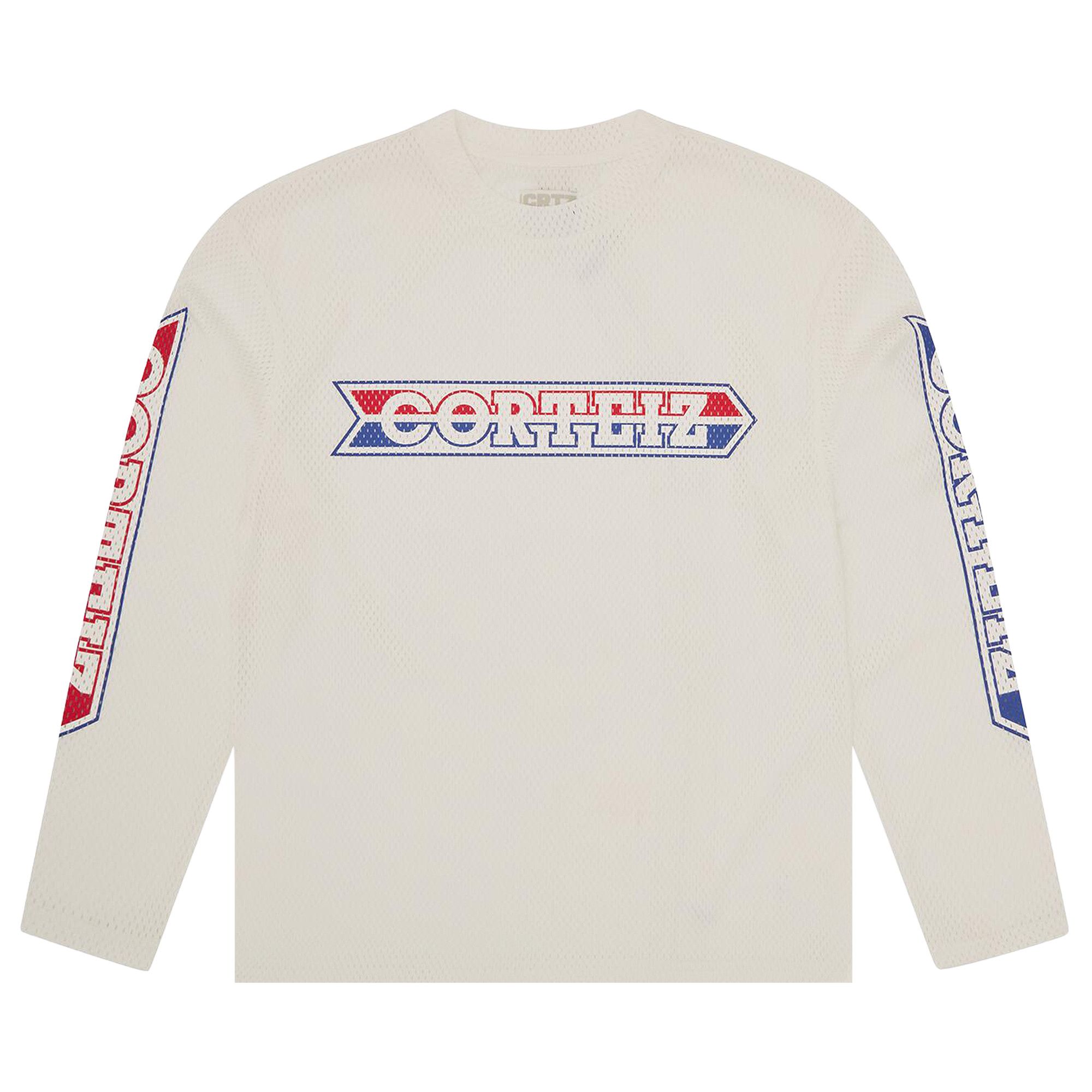 Buy Corteiz Race Mesh Long-Sleeve Jersey 'Off White' - CRTZ0339