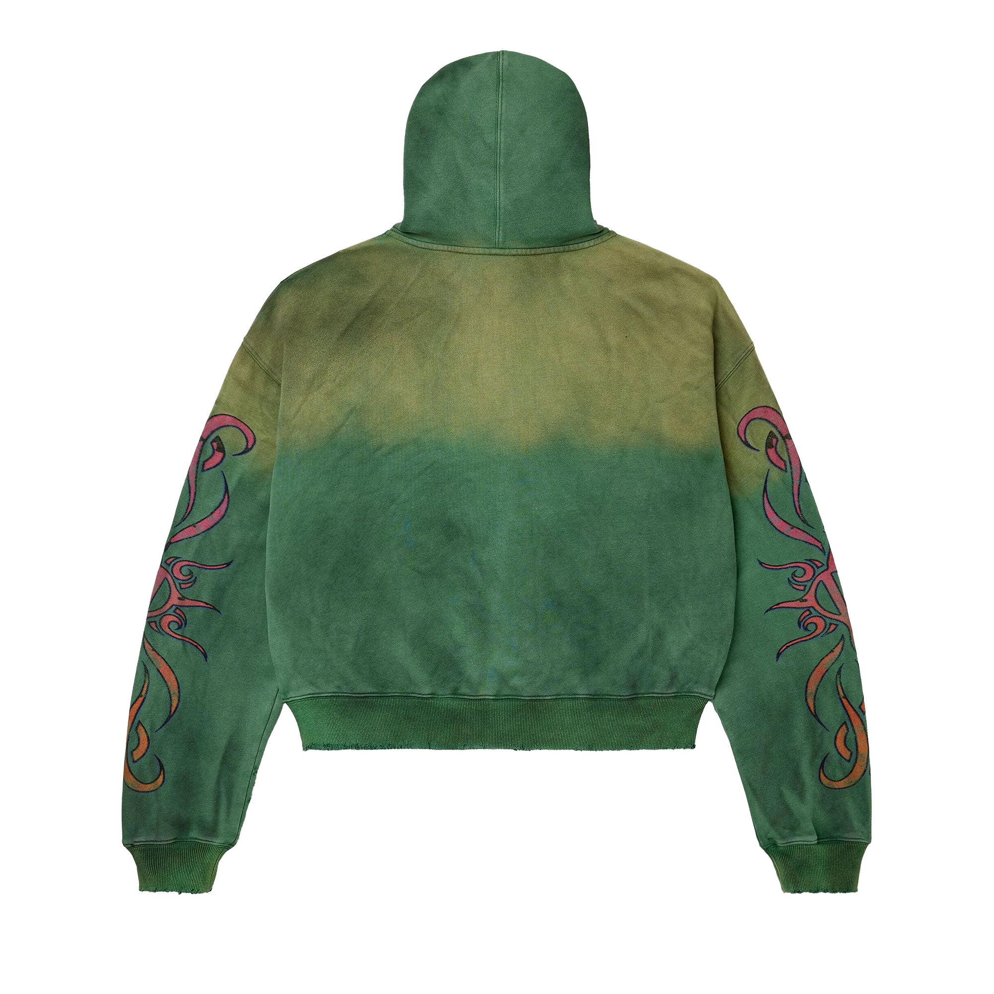 ジャケット・アウター VALE FOREVER GREEN JACKET Buy Vale Forever Forest Sun Jacket 'Distressed Green' - VALE 12
