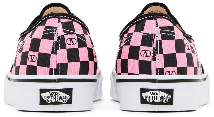Valentino Garavani x Vans Authentic Checkerboard Pink