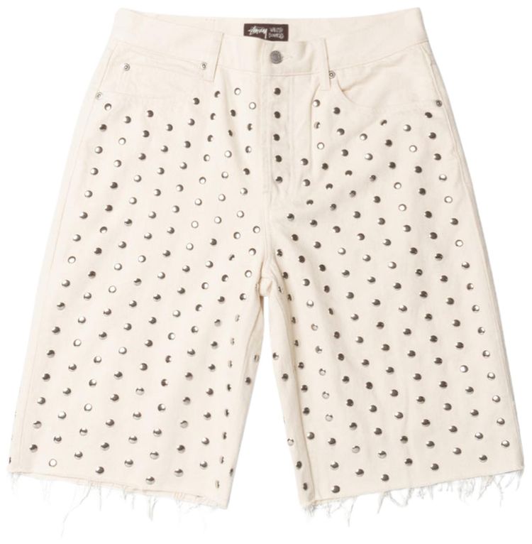 Stussy x Wales Bonner Studded Short Ivory