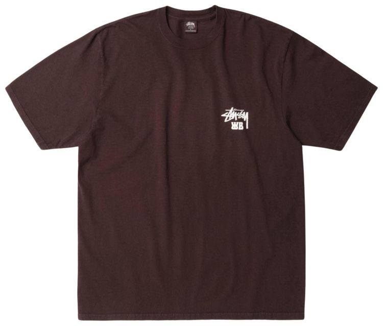 Stussy x Wales Bonner Ocean Song Tee Brown