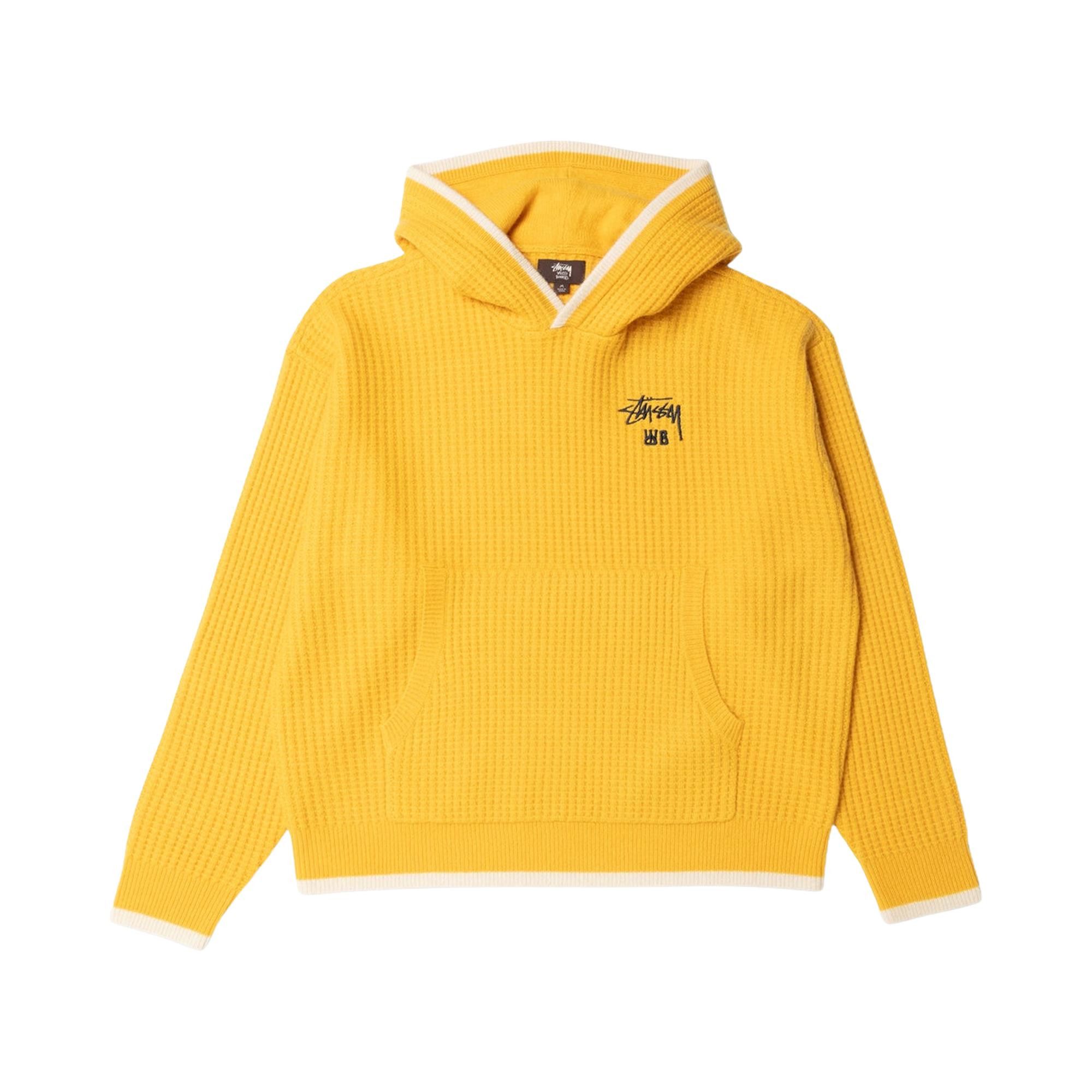 Buy Stussy x Wales Bonner Cashmere Hoodie 'Yellow' - 317017 YELL
