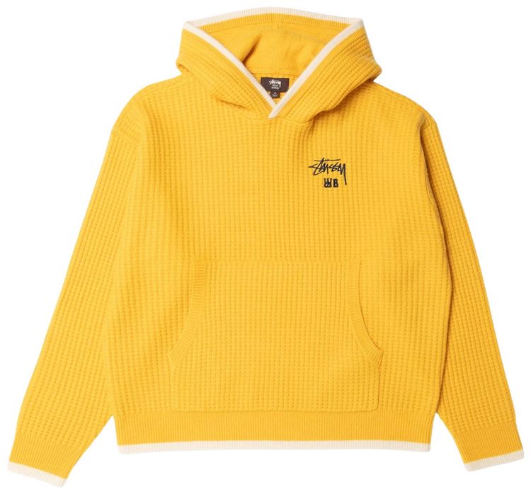Stussy x Wales Bonner Cashmere Hoodie Yellow