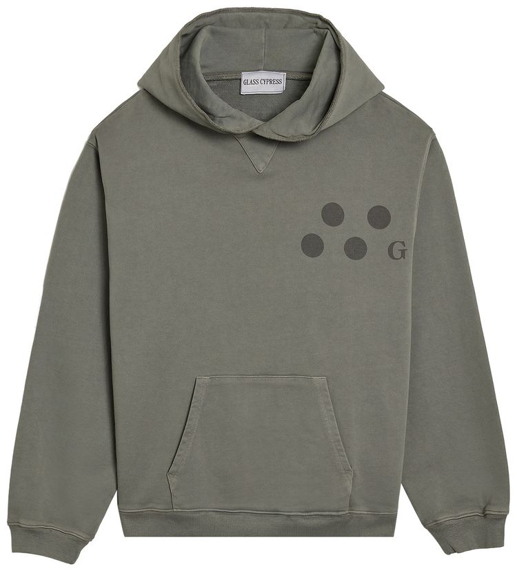 Glass Cypress Logo Hoodie Grey