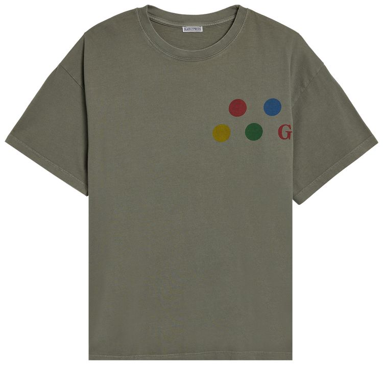 Glass Cypress Logo T Shirt Grey
