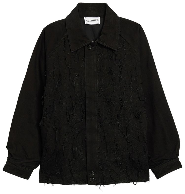 Glass Cypress 1980 Denim Jacket Black