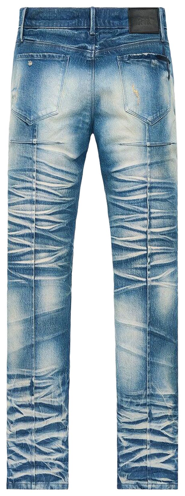 RtA Clayton Stacked Jeans Medium Blue