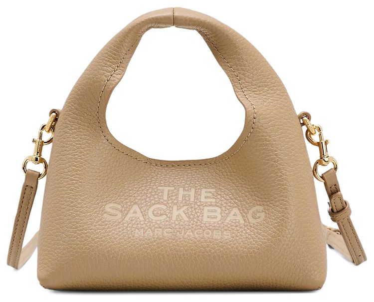 Marc Jacobs The Micro Crossbody Sack Bag Camel