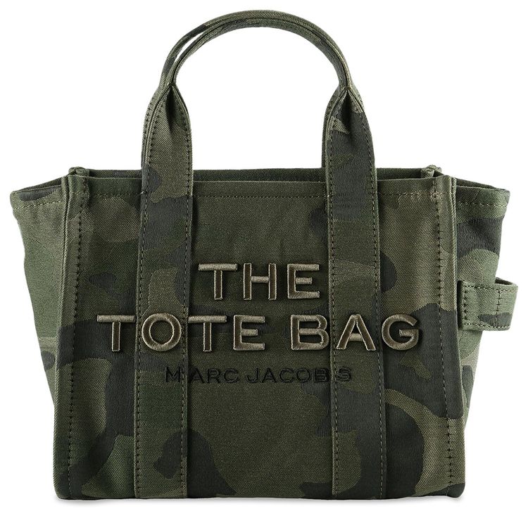 Marc Jacobs The Small Camo Jacquard Tote Bag Camo Multicolor