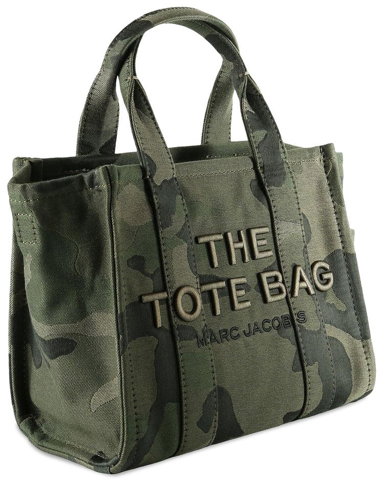 Marc Jacobs The Small Camo Jacquard Tote Bag Camo Multicolor