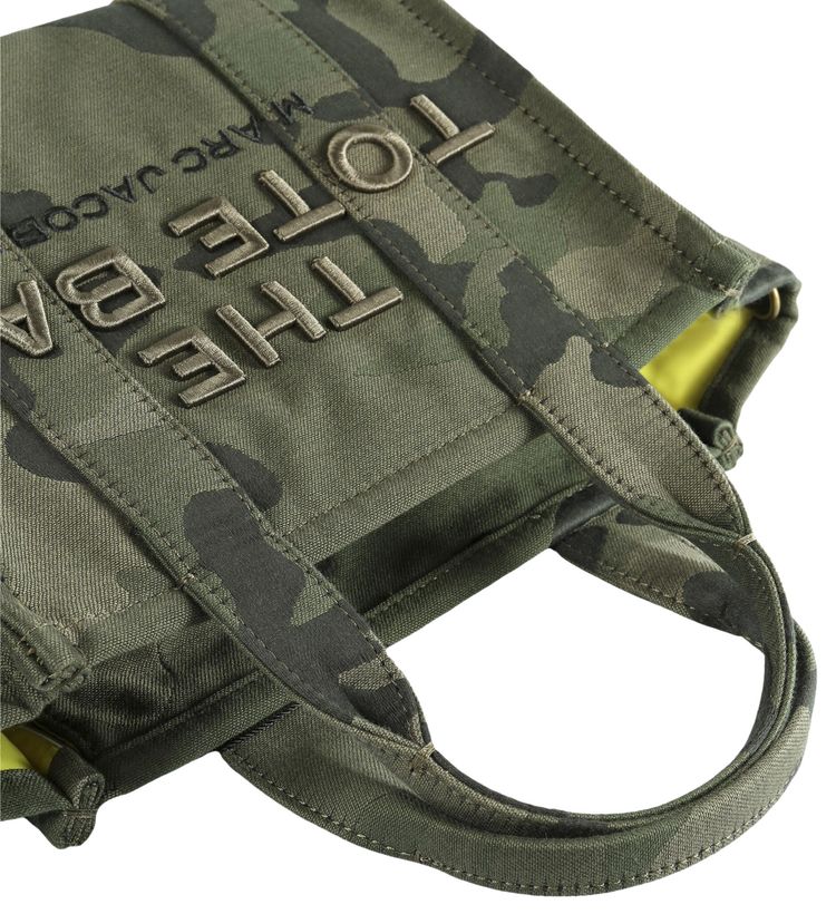Marc Jacobs The Small Camo Jacquard Tote Bag Camo Multicolor