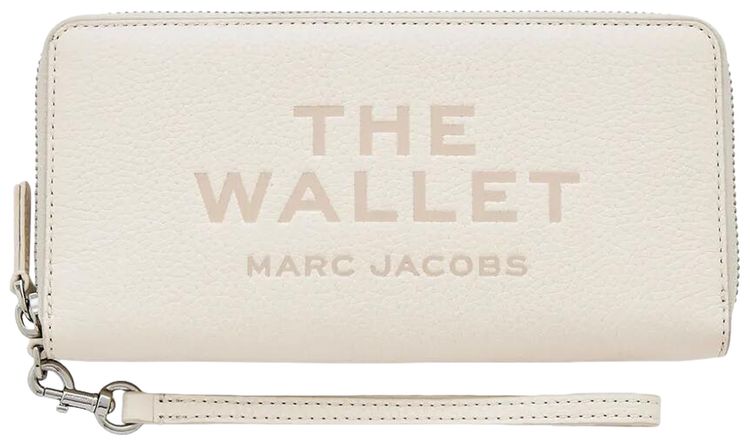Marc Jacobs The Continental Leather Wallet Cotton