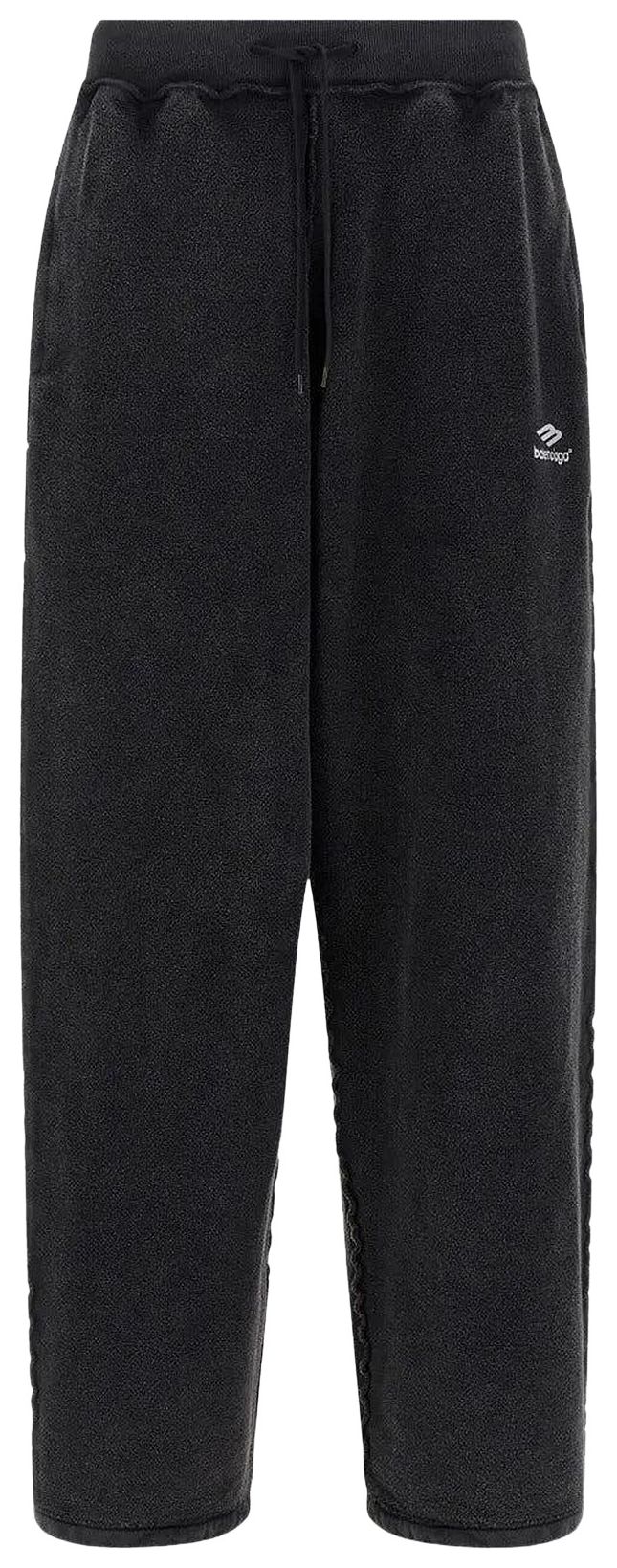 Balenciaga Inside Out Oversized Sweatpant Faded Washed Black