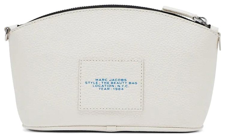 Marc Jacobs The Beauty Sticker Patches Leather Bag White Multicolor