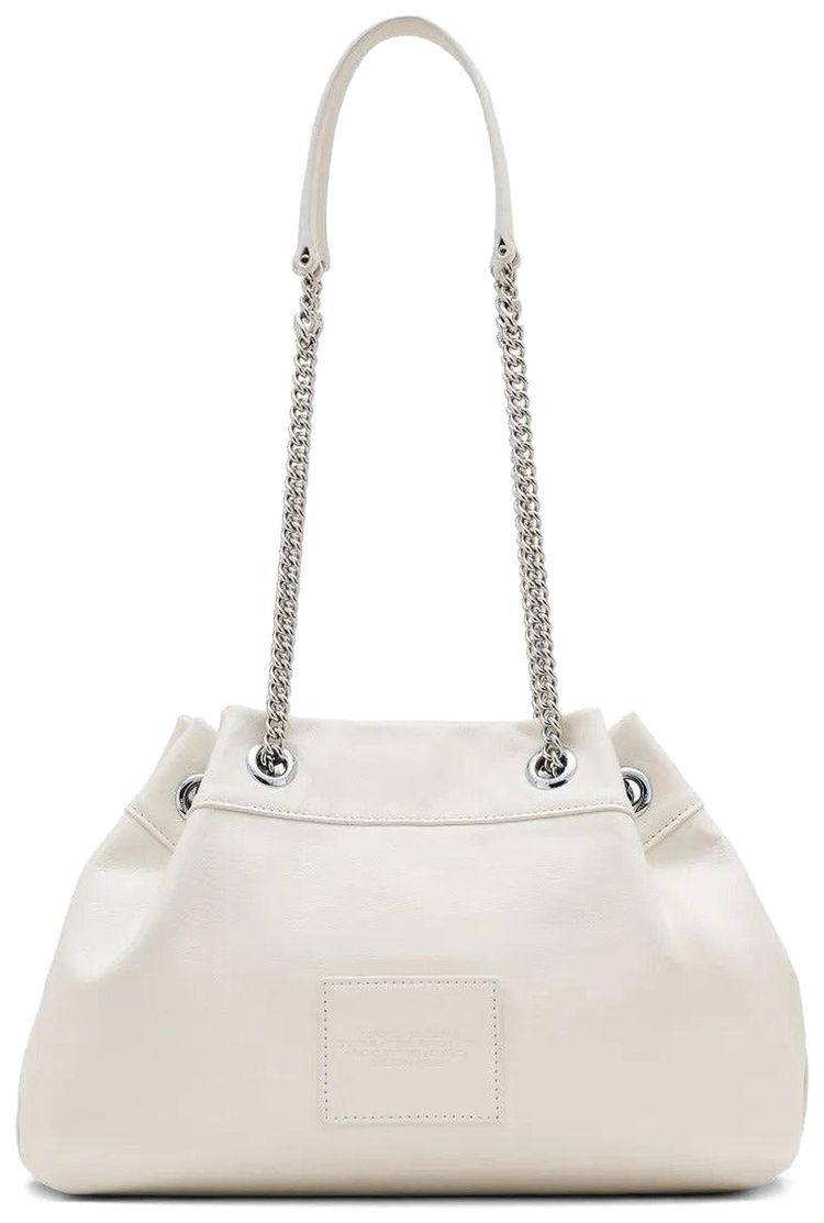 Marc Jacobs The Chain Sack Leather Bag White