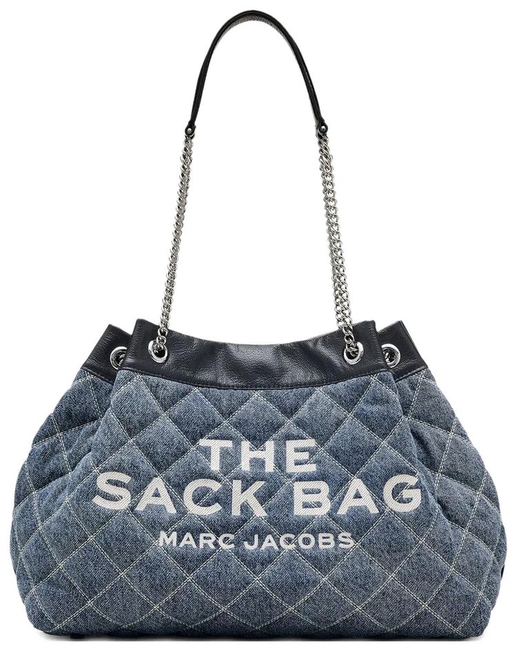 Marc Jacobs The Large Chain Sack Bag Light Wash