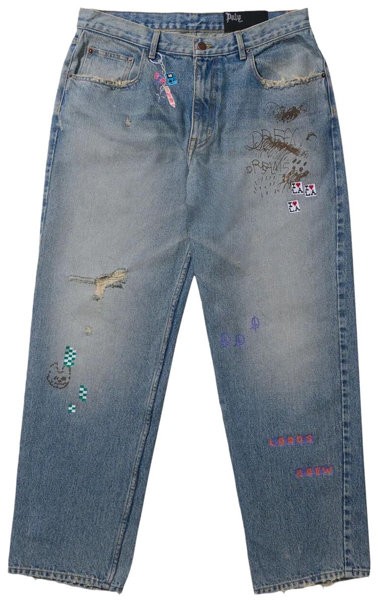 Paly Hollywood Lucky Jeans Blue
