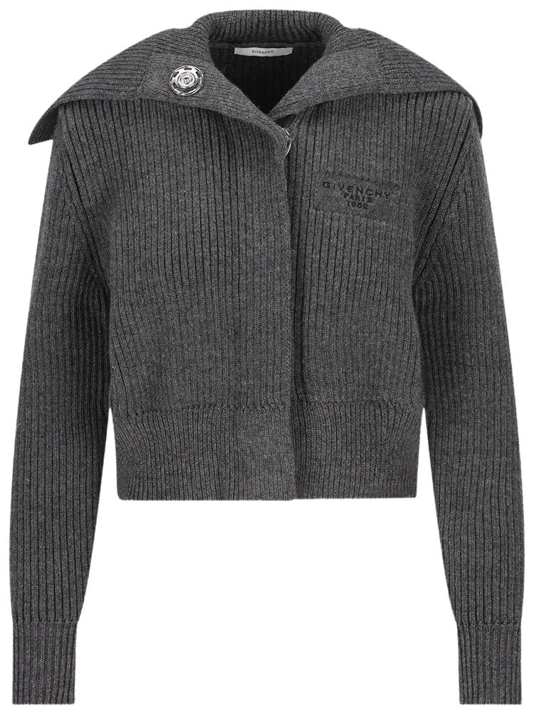 Givenchy Big Collar Cardigan Cardigans
