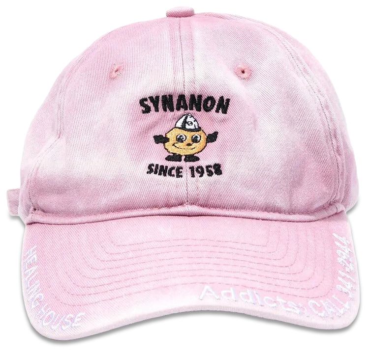 Paly Hollywood Synanon Low Profile Hat Pink