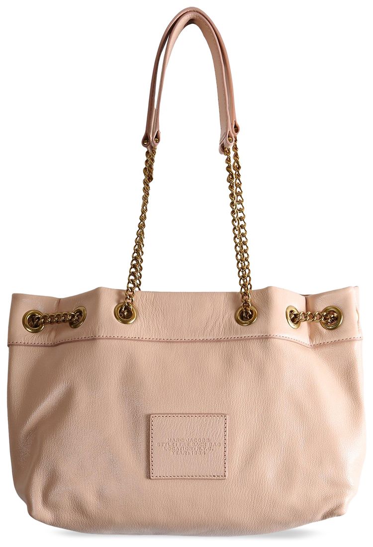 Marc Jacobs The Leather Chain Sack Bag Rose