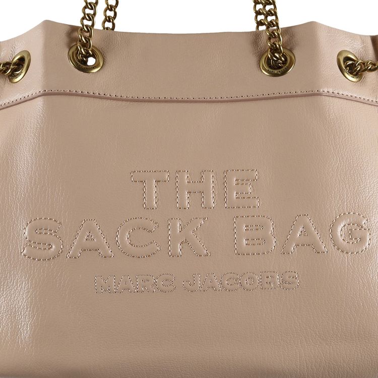 Marc Jacobs The Leather Chain Sack Bag Rose