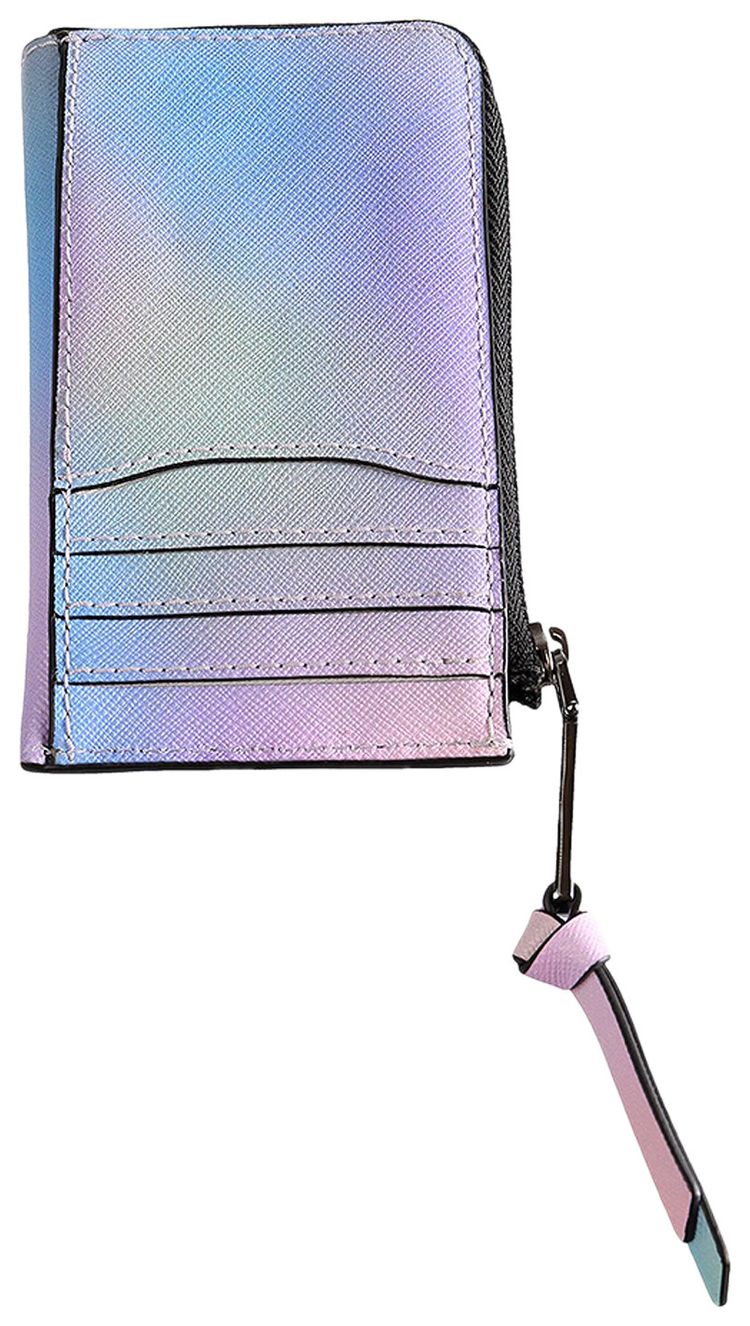 Marc Jacobs The Top Zip Multi Wallet Blue Multicolor