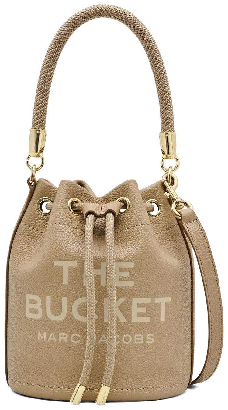 Marc Jacobs The Leather Bucket Bag Camel