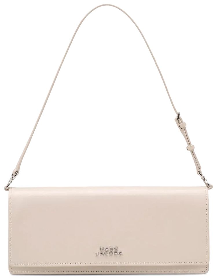 Marc Jacobs The Mirror Shoulder Bag Cotton Whi