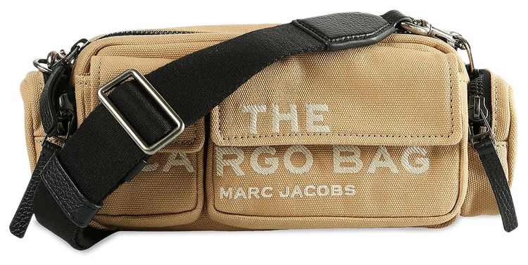 Marc Jacobs The Cargo Shoulder Canvas Bag Camel