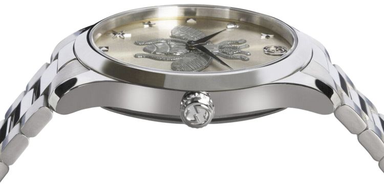 Gucci G Timeless Bracelet Watch Stainless Steel