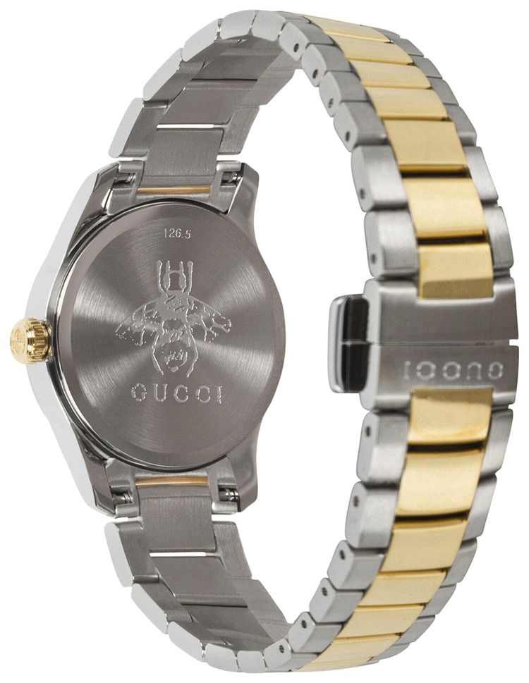 Gucci G Timeless Diamond Watch Two Tone