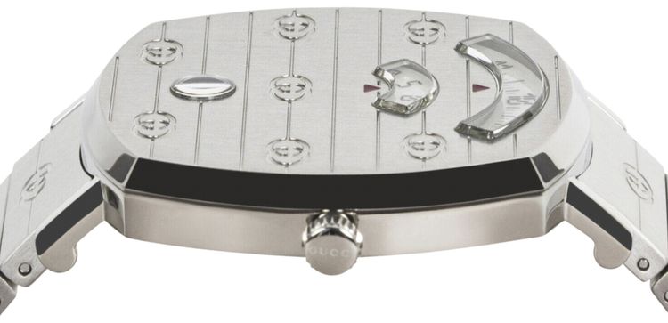 Gucci Grip Bracelet Watch Stainless Steel