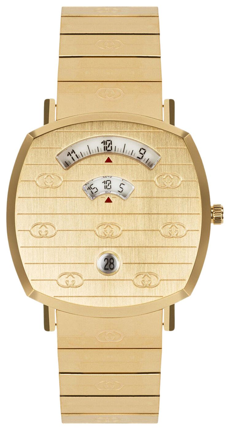 Gucci Grip Bracelet Watch Gold