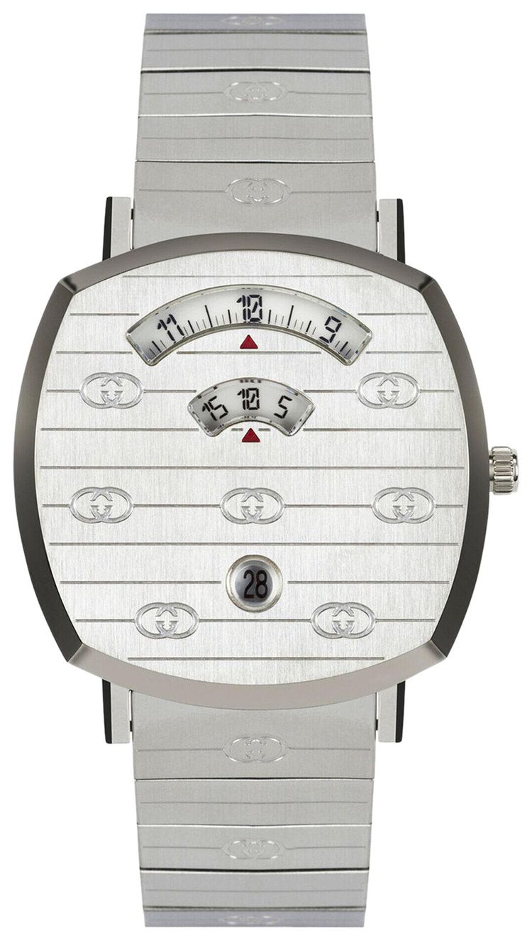 Gucci Grip Bracelet Watch Stainless Steel