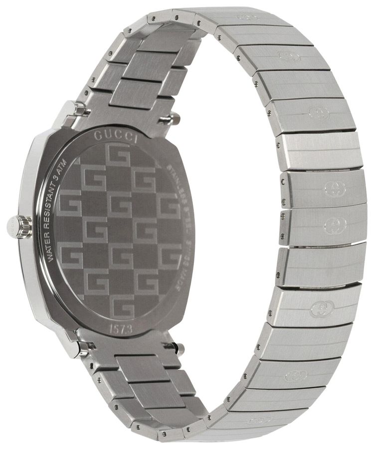 Gucci Grip Bracelet Watch Stainless Steel