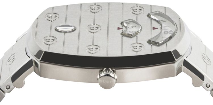 Gucci Grip Bracelet Watch Stainless Steel