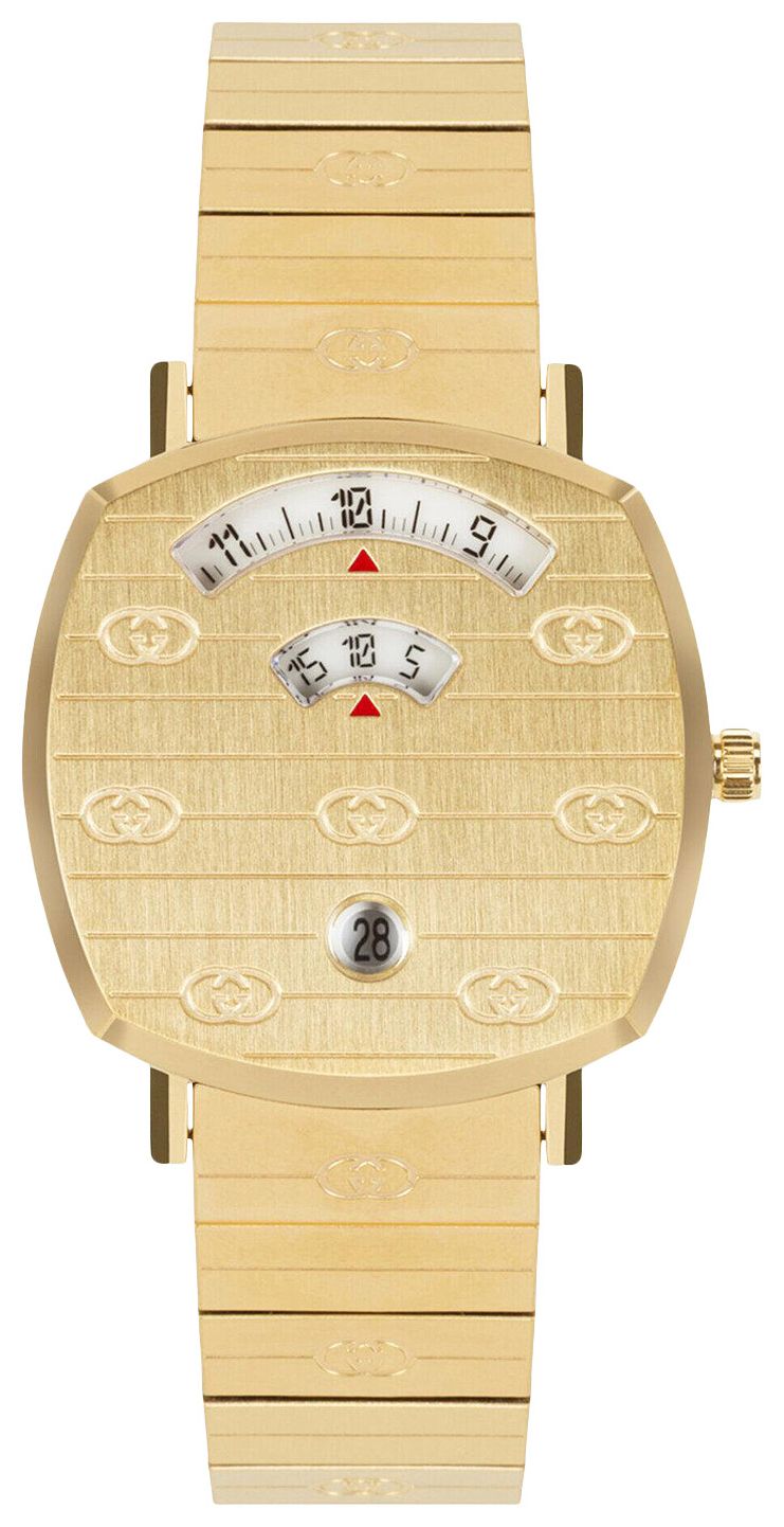 Gucci Grip Bracelet Watch Gold