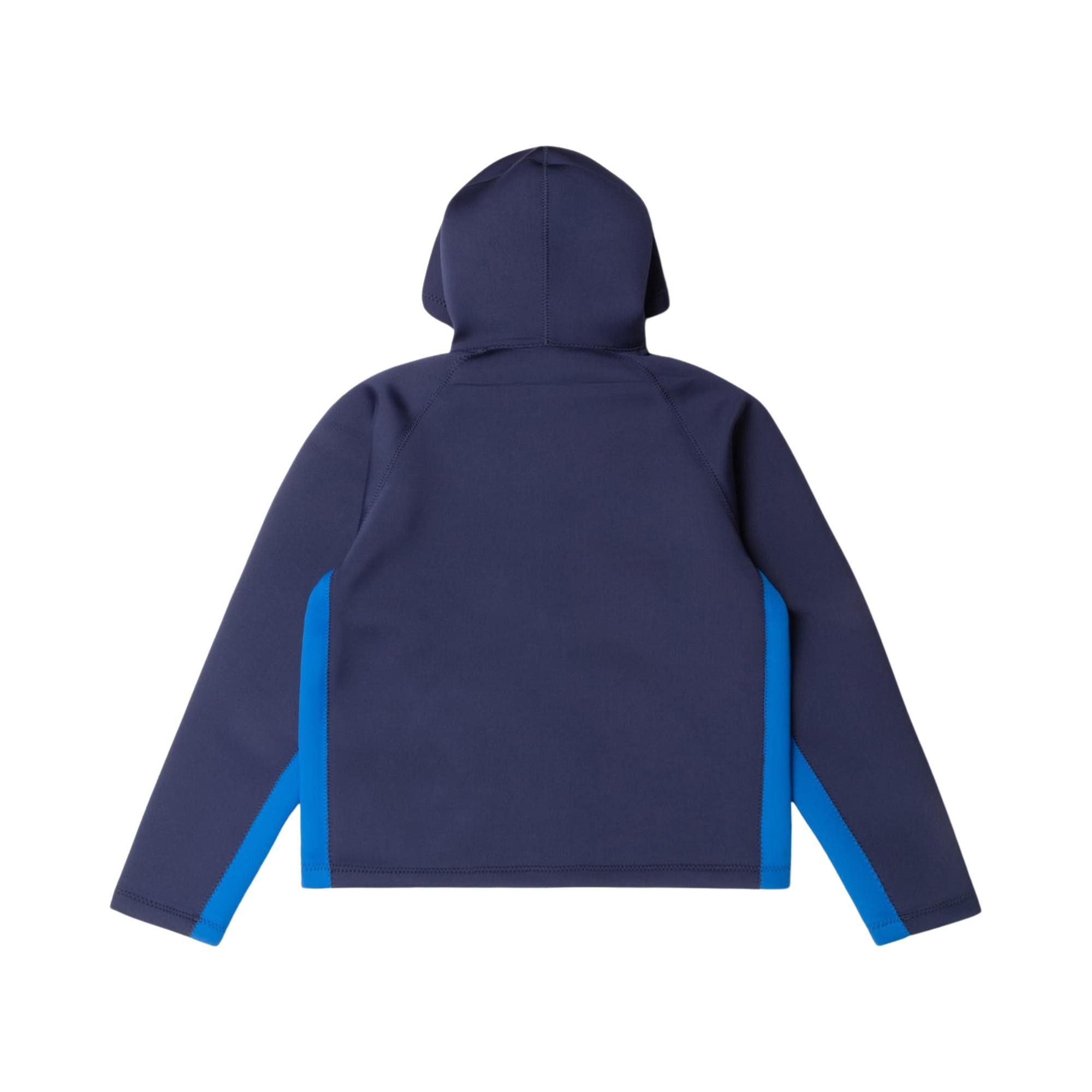 Buy Stussy x Wales Bonner Neoprene Hoodie 'Navy' - 315517 NAVY | GOAT