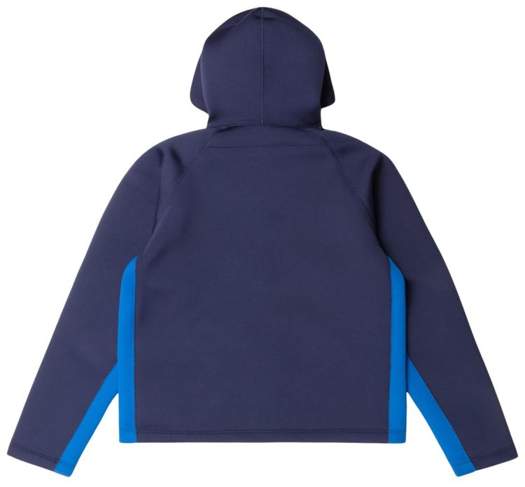 Stussy x Wales Bonner Neoprene Hoodie Navy