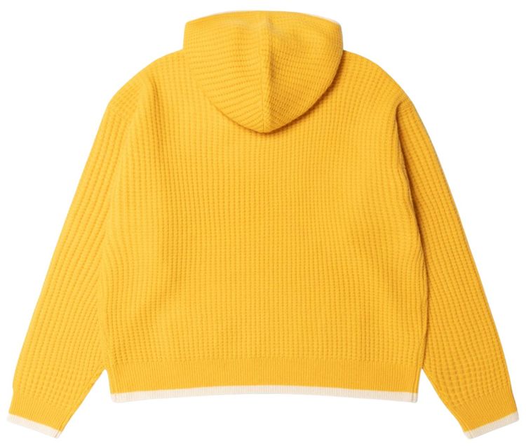 Stussy x Wales Bonner Cashmere Hoodie Yellow
