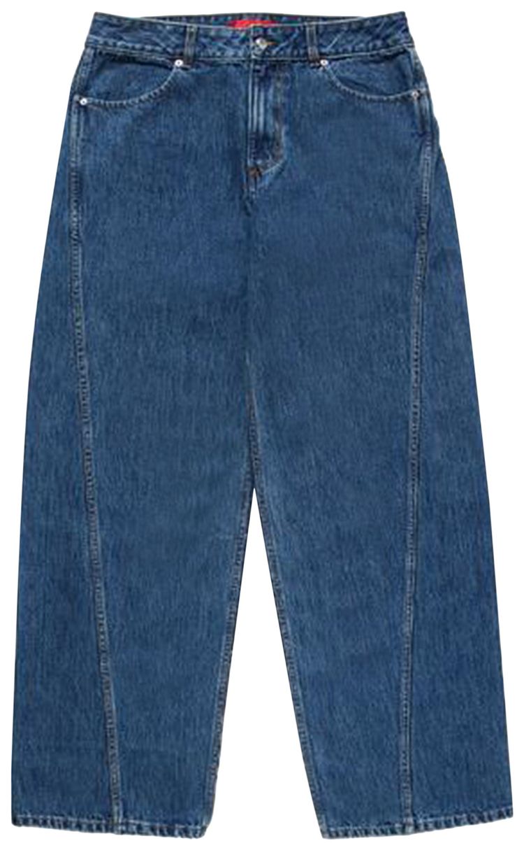 Eckhaus Latta Bend Jeans Vintage Indigo