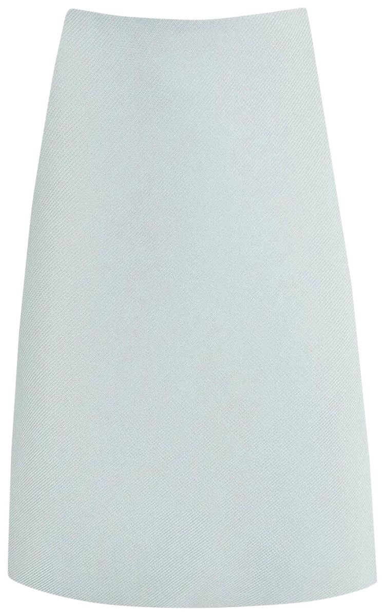 Miu Miu Silk Mid Length Skirt Astro