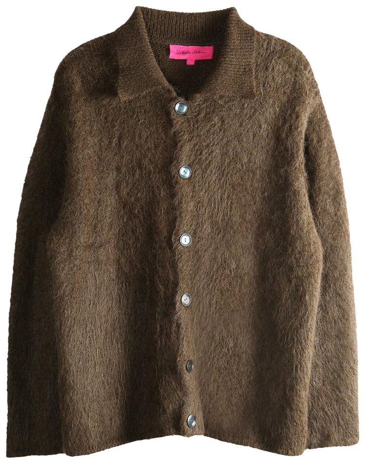 The Elder Statesman Thistle Mens Shacket Wenge