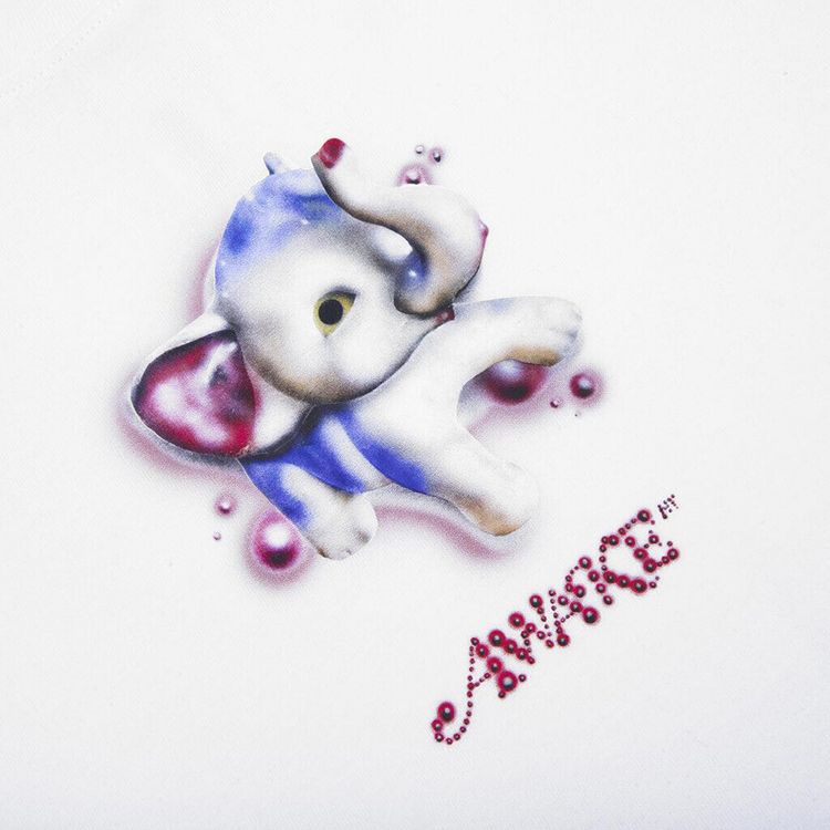 Awake NY Elephant Tee White