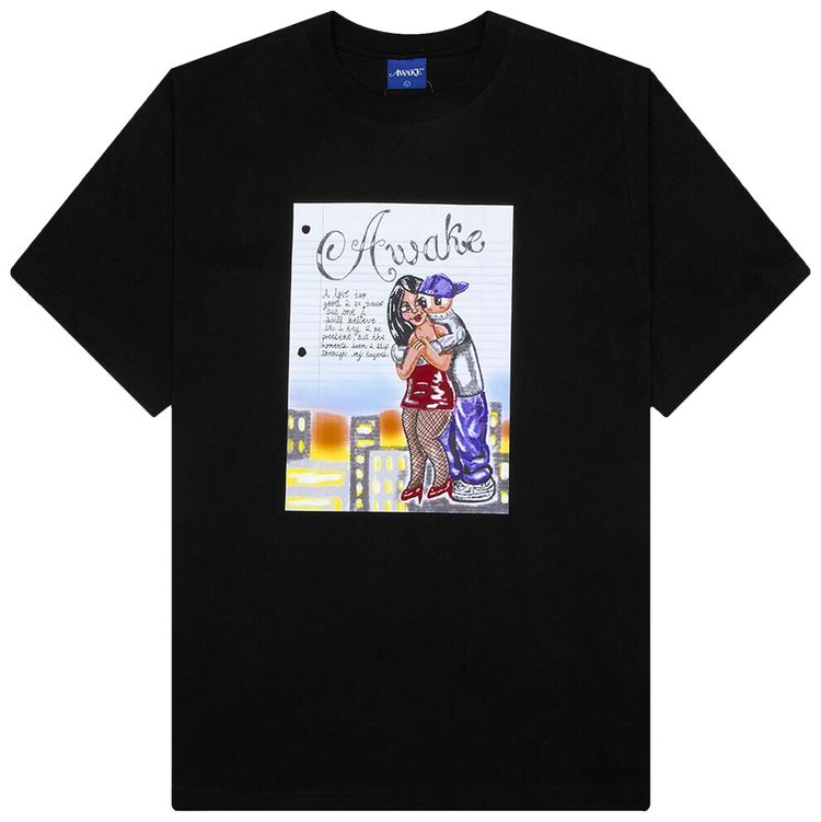 Awake NY Hug Tee Black