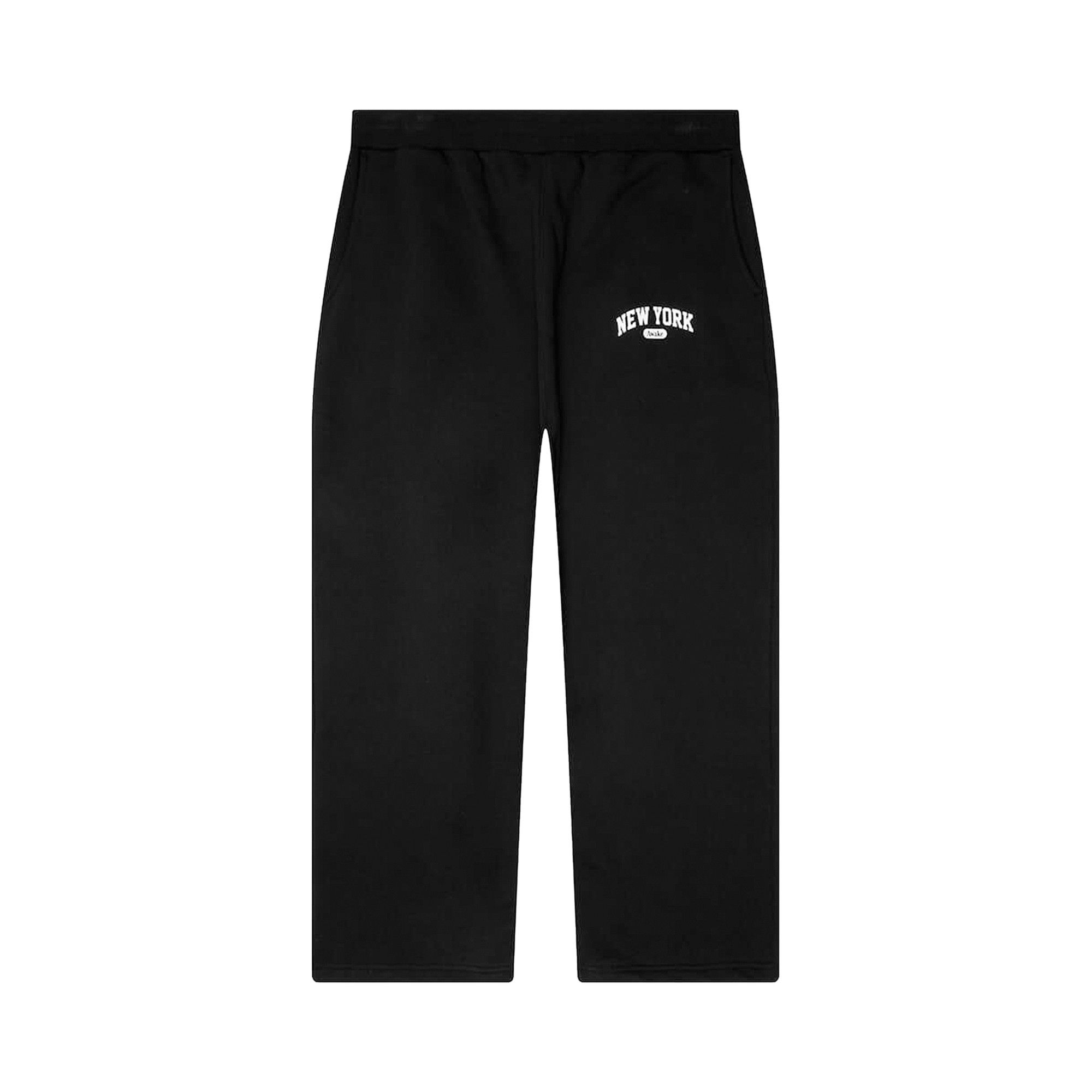 Buy Awake NY New York Arch Open Hem Sweatpants 'Black' - AWK FW25