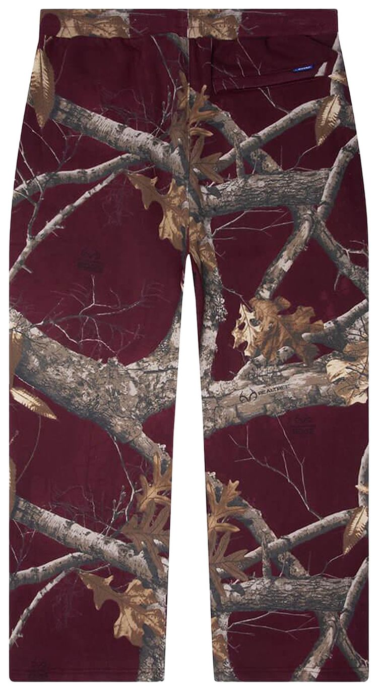 Awake NY New York Arch Open Hem Sweatpants Merlot