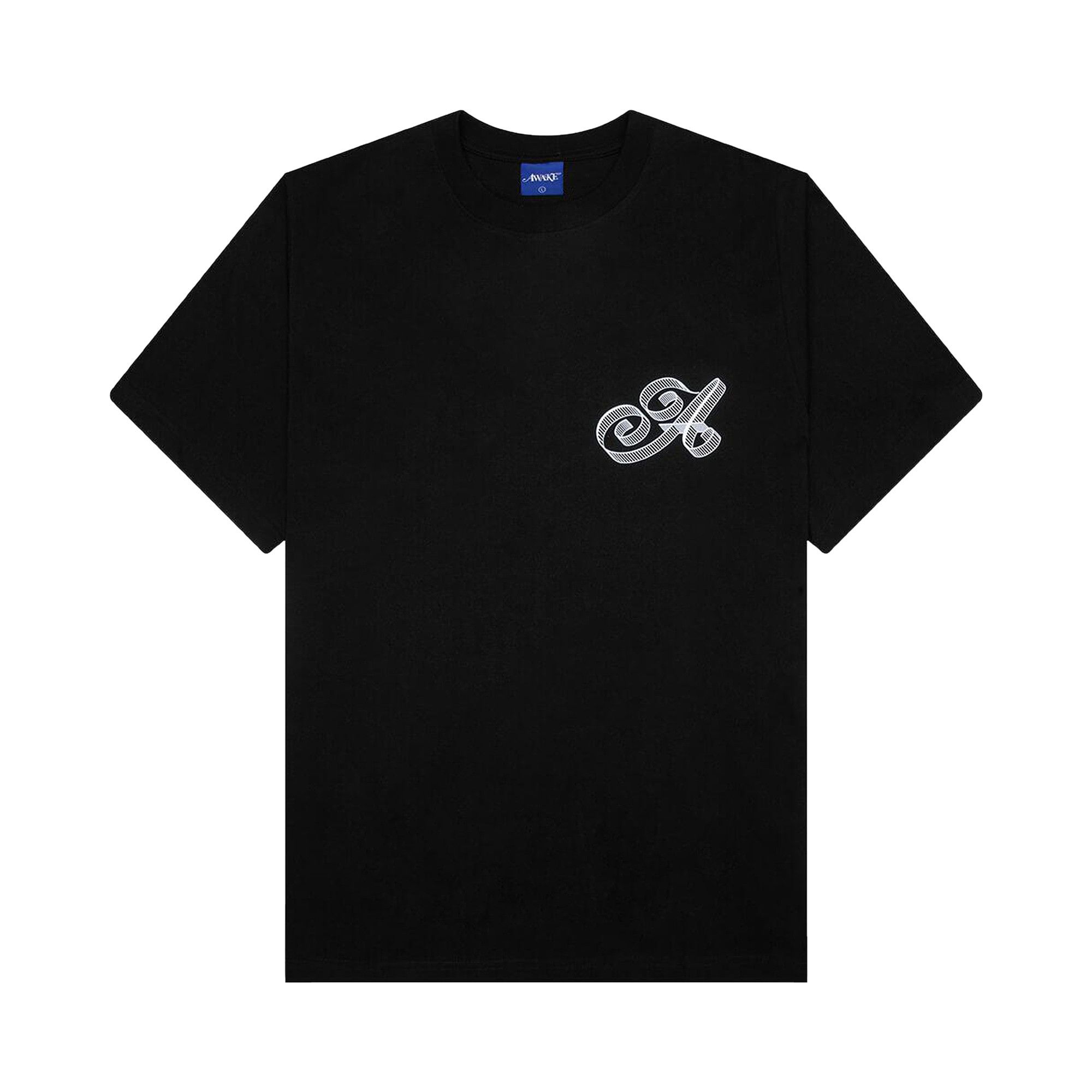Buy Awake NY Script Tee 'Black' - AWK FW25 TS002 BLAC | GOAT