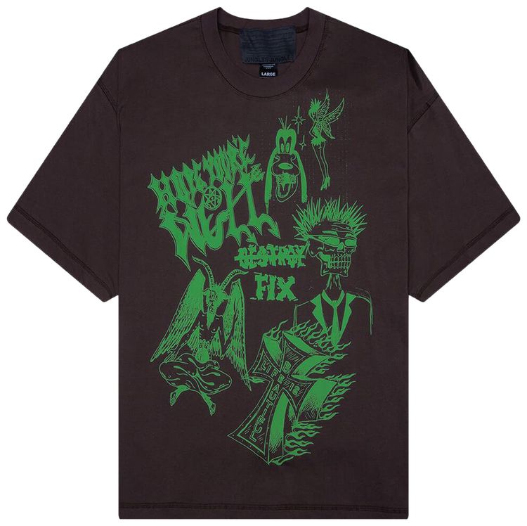 Jungles Life is Beautiful Short Sleeve Tee Brown